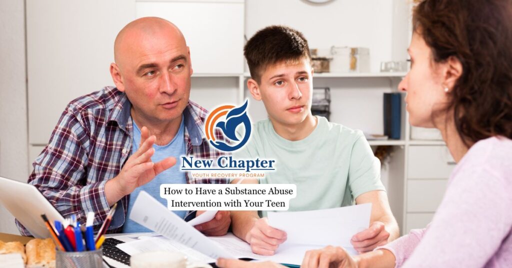 How to Have a Substance Abuse Intervention with Your Teen