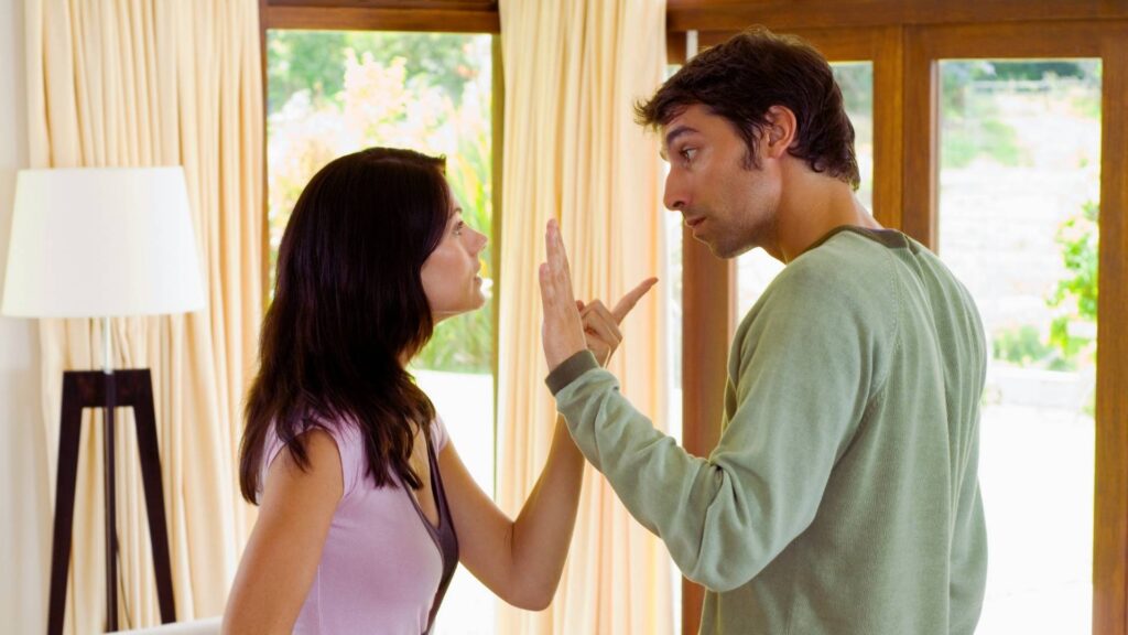 Parents experiencing conflict and stress related to teen substance use and family strain.